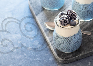 Sunwarrior, Harvest, chia seeds, protein, recipe, vegan, coconut milk, healthy, breakfast, easy