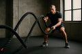 HIIT Battle Ropes Workout