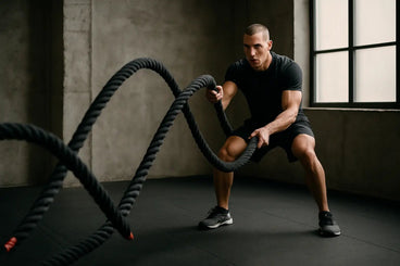 HIIT Battle Ropes Workout