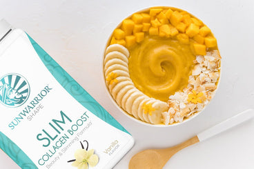 Mango-Peach Smoothie Bowl