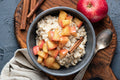 Cozy Apple Oatmeal with Psyllium Husk