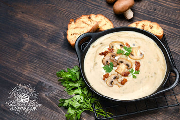 Vegan Creamy Mushroom Soup