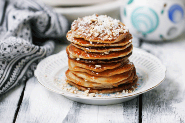 For Her Coconut Protein Pancakes