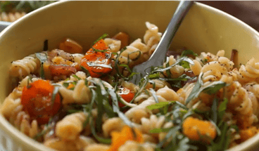 Vegan Roasted Vegetable Pasta | Jason Wrobel