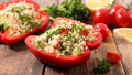 Vegetarian Stuffed Peppers | Vegetarian Recipe