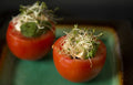 Vegan Stuffed Caprese Salad