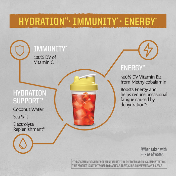 ActiveHydration 126g 18ct wStickPacks JuicyPineapple Benefits