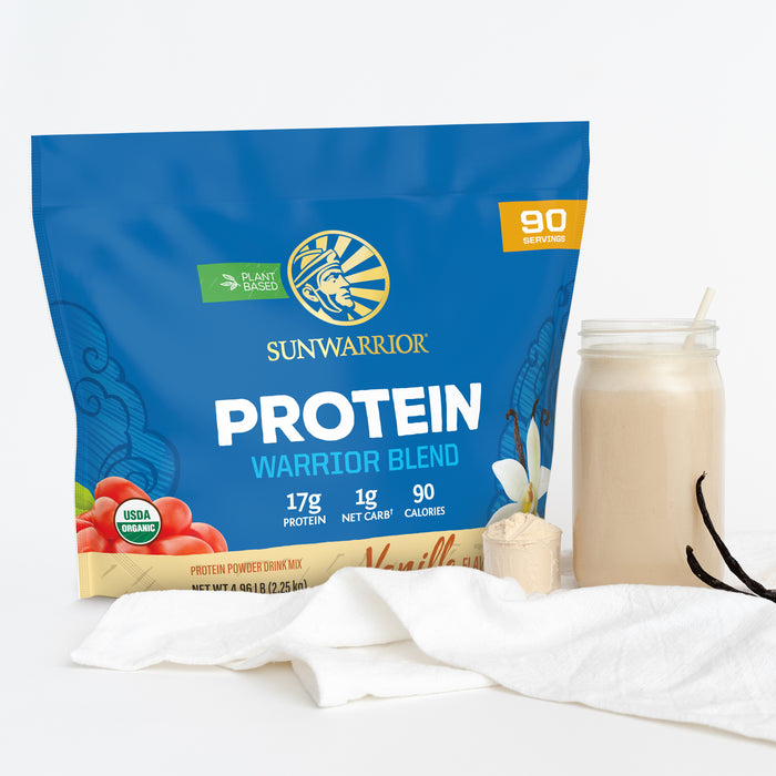 Warrior Blend Organic 90 Servings BUNDLE Bundle Sunwarrior