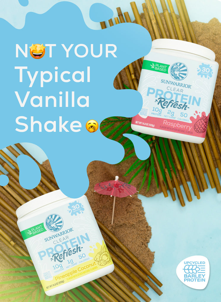 Clear Protein Refresher Raspberry - Life style banner image mobile