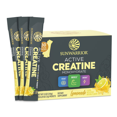 Active Creatine Vitamins & Supplements Sunwarrior 30 Sticks