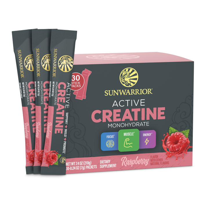 Active Creatine Vitamins & Supplements Sunwarrior 30 Sticks