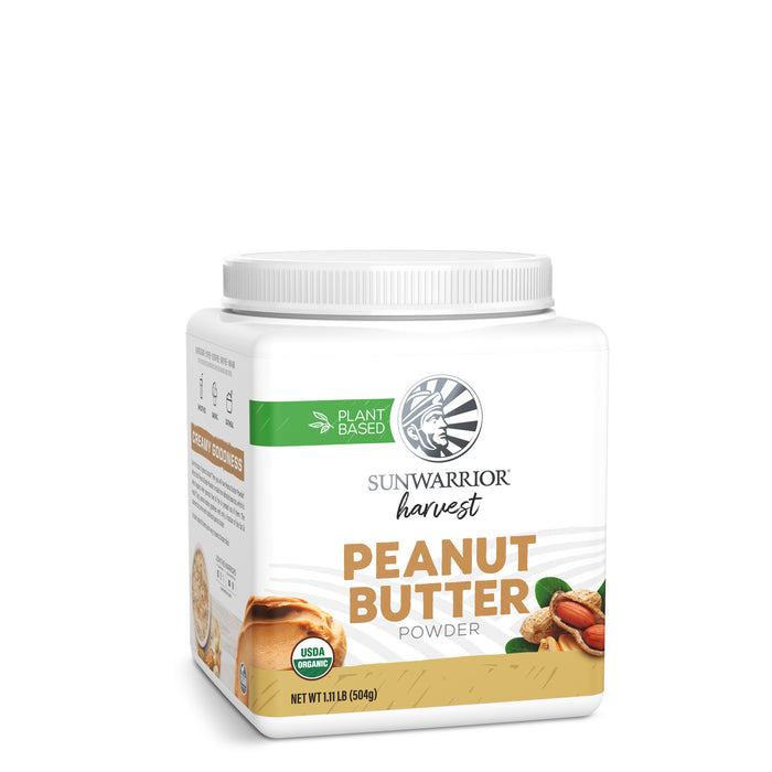 Organic Peanut Butter Powder Superfood Supplements Sunwarrior