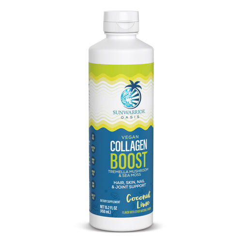 Liquid Vegan Collagen Boost Coconut Lime Vitamins & Supplements Sunwarrior 30 Servings