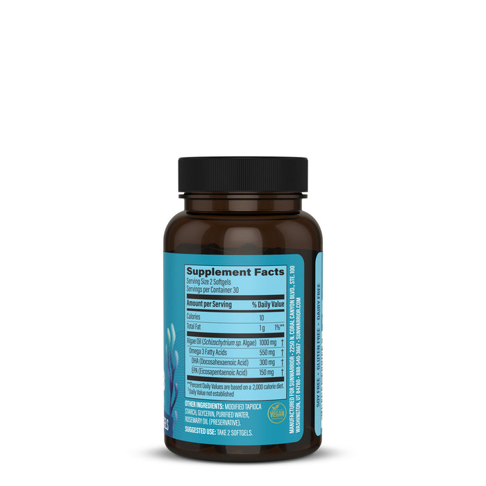 Simply Vegan Omega-3 Vitamins & Supplements Sunwarrior