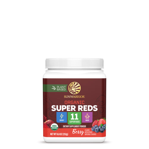 Organic Super Reds Powder Superfood Supplements Sunwarrior
