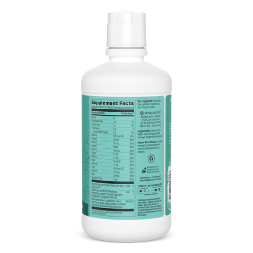 Vitamin Mineral Rush in Aloe Vera Superjuice Vitamins & Supplements Sunwarrior