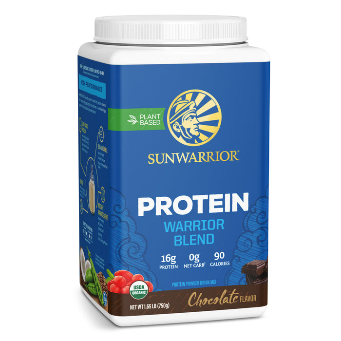 Warrior Blend 750g Chocolate ThreeQuarter