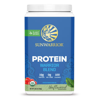 Warrior Blend Organic Protein - Unflavored Plant-based Protein Sunwarrior