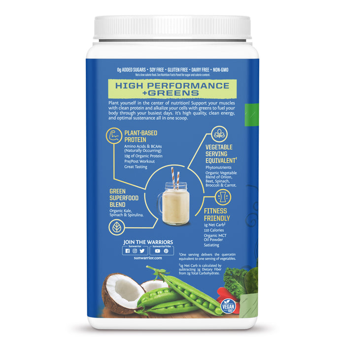 WarriorBlend Greens 750g Unflavored Left