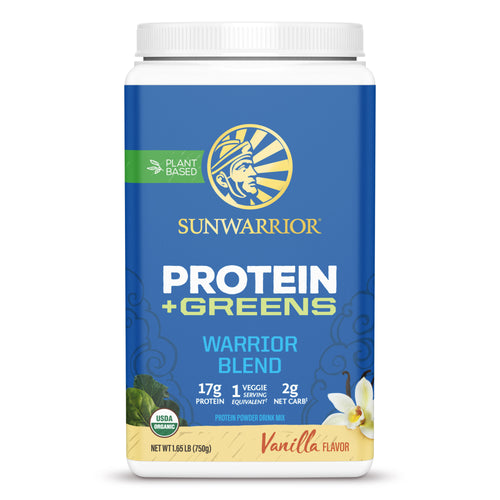 Warrior Blend Greens 750g Vanilla Front