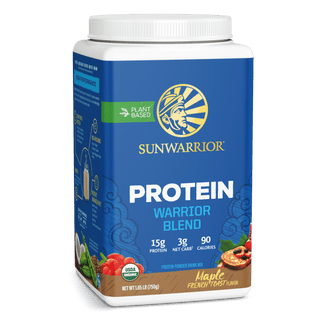 Warrior Blend Organic Protein - Maple French Toast Plant-based Protein Sunwarrior 30 Servings